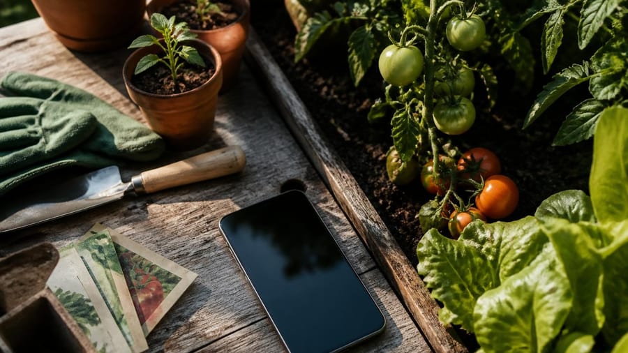 4 apps voor de perfecte moestuin