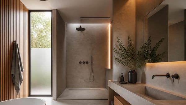 Een badkamer zonder tegels? Dit zijn mooie alternatieven