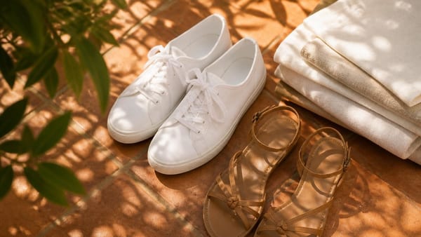 Van sportieve sneakers tot elegante sandalen: zo combineer je je linnen broek met de juiste schoenen voor elke gelege…