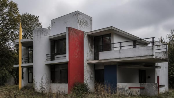 In een voorstad van Cleveland staat een uniek architectonisch erfgoed: een particuliere woning ontworpen door Gerrit …