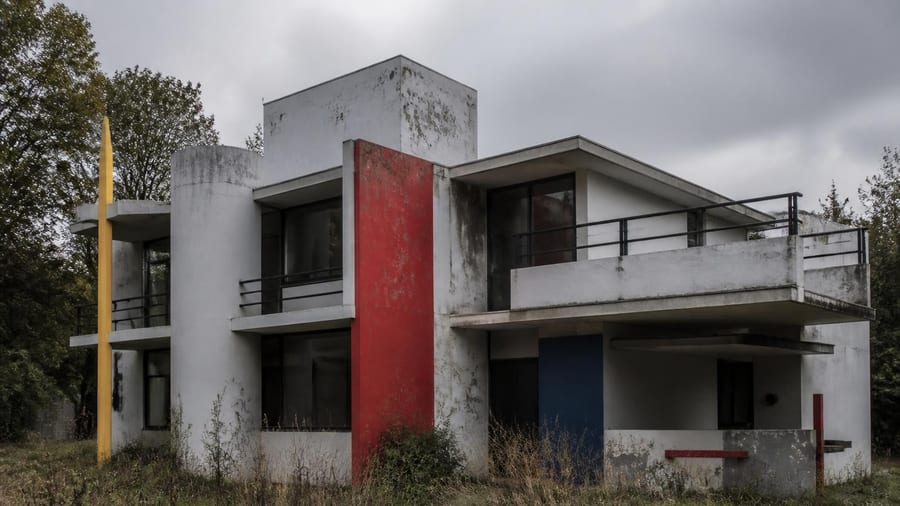 Deze ‘vergeten’ woning in Ohio is het enige particuliere Rietveldhuis buiten Nederland – en verkeert in slechte staat