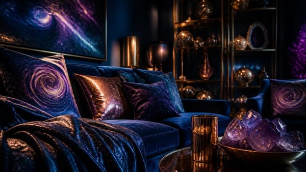 Een handje sterren stof: creëer een intermegalactisch interieur