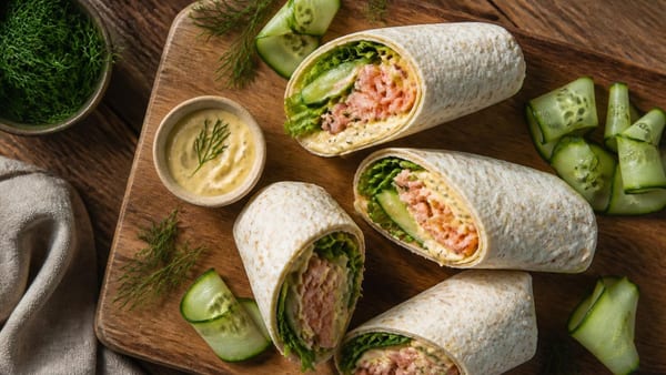 Wraps met zalm en Groningse mosterd bieden snelheid én smaak. Ontdek waarom deze combinatie werkt en hoe je ze zelf p…