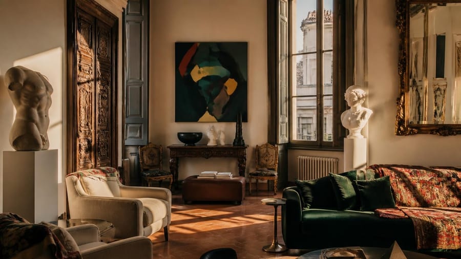 Het eclectische appartement van Maria Vittoria Paggini
