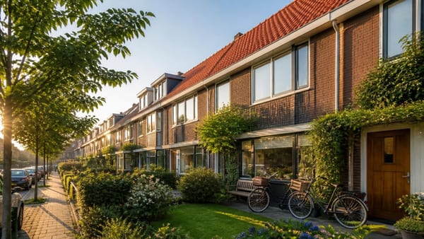 Middelgrote gezinswoningen met zonnige tuinen winnen terrein in Nederlandse nieuwbouwwijken. Waarom kopers deze formu…