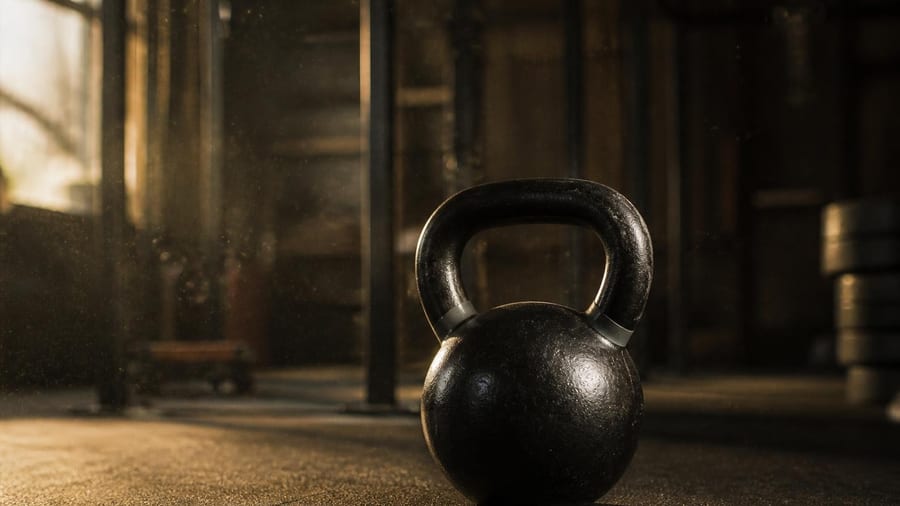 Met deze 5 kettlebell-oefeningen bouw je sterke schouders én een ijzersterke core
