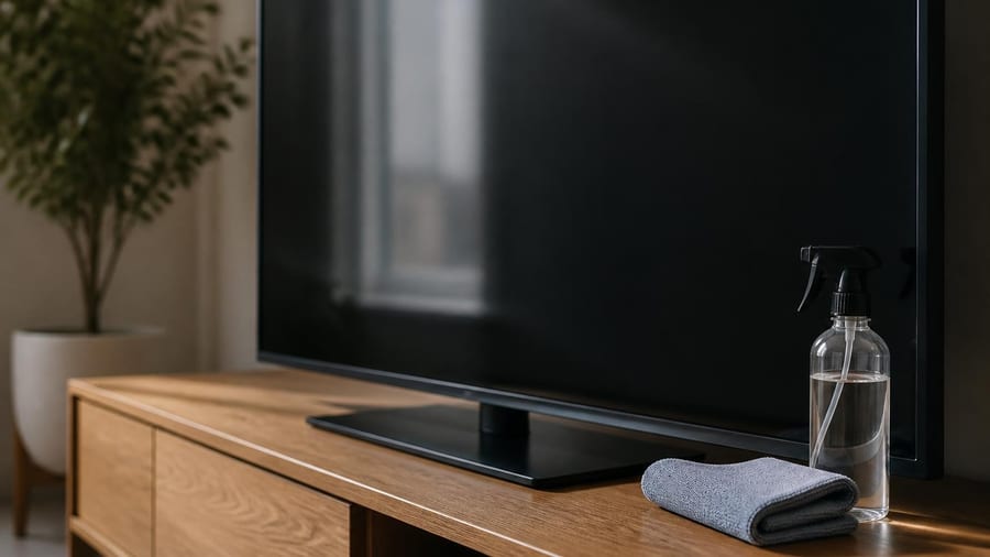 Vlekken en vingerafdrukken op je tv? Zo maak je het scherm streeploos schoon