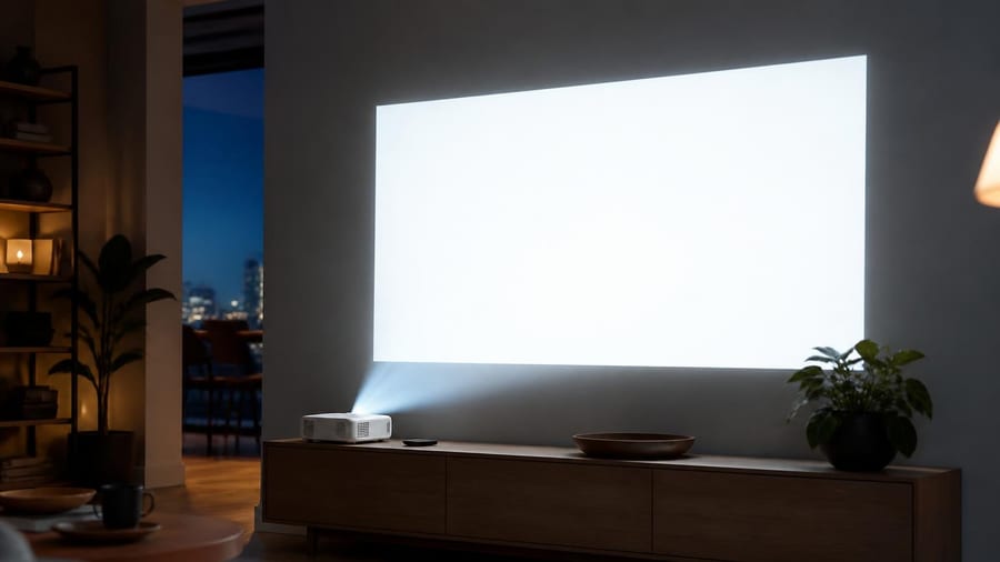 Door deze voordelige Action 4K-beamer heb je geen dure televisie meer nodig