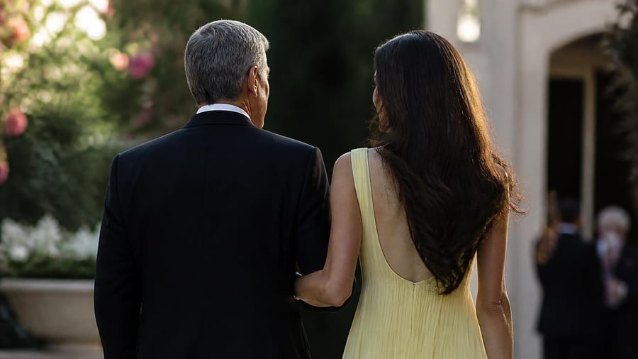 Waarom George en Amal Clooney het stijlvolste powerkoppel van het moment zijn