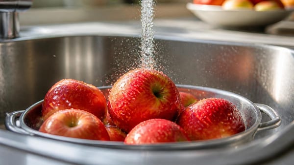 Waarom je fruit wassen meer zin heeft dan je denkt - het Voedingscentrum legt uit