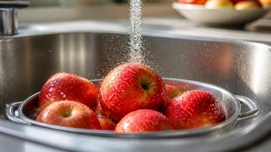 Waarom je fruit wassen meer zin heeft dan je denkt - het Voedingscentrum legt uit